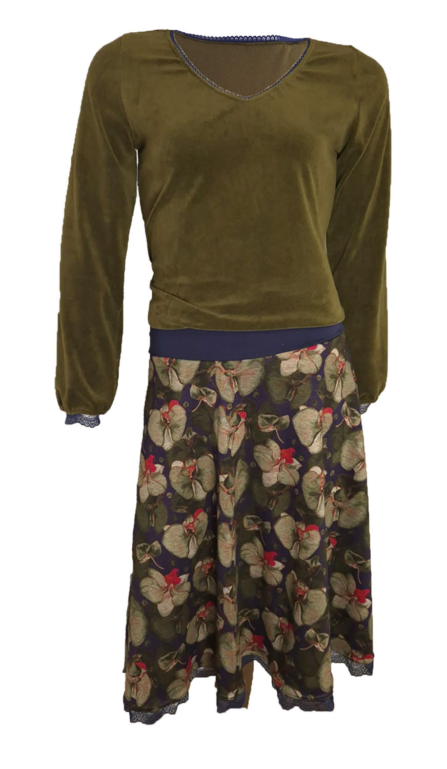 Velvet Dark Olive - Afbeelding 2