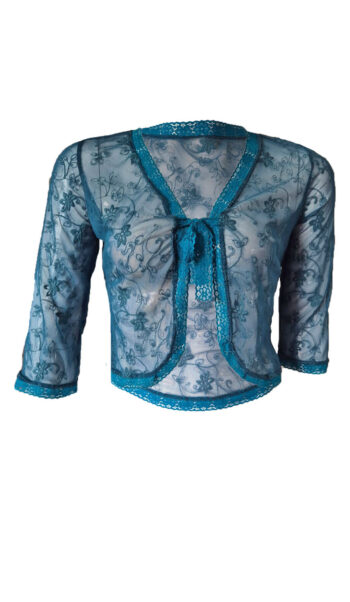 Gorgeous Petrol Lace