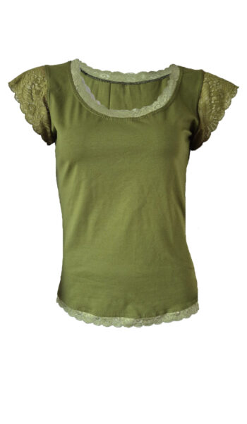 Gorgeous Green Lace